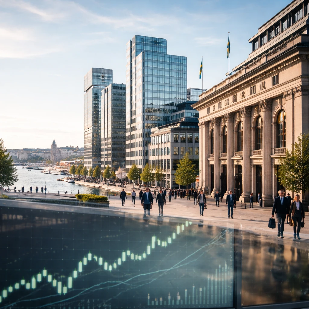 Stockholm Stocks Finish Higher; OMX Stockholm 30 Advances 3.00%