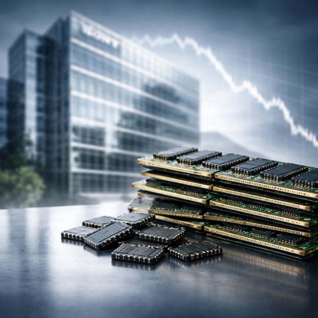 Broker Says DRAM Price Spike Largely Reflected in Sony Share Decline; Rating Unchanged