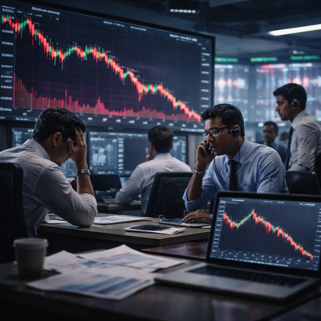 Indian Equities Slip; Nifty 50 Ends at Six-Month Low as Auto, Banking and Energy Stocks Retreat