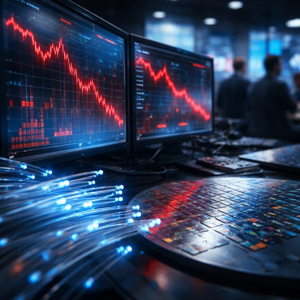 Lumentum Shares Slip After Sector-Wide Retreat in U.S. Optical Stocks