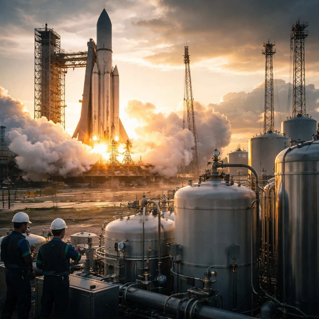 Bernstein Sees Prolonged Upside for Industrial-Gas Makers as Commercial Space Activity Accelerates