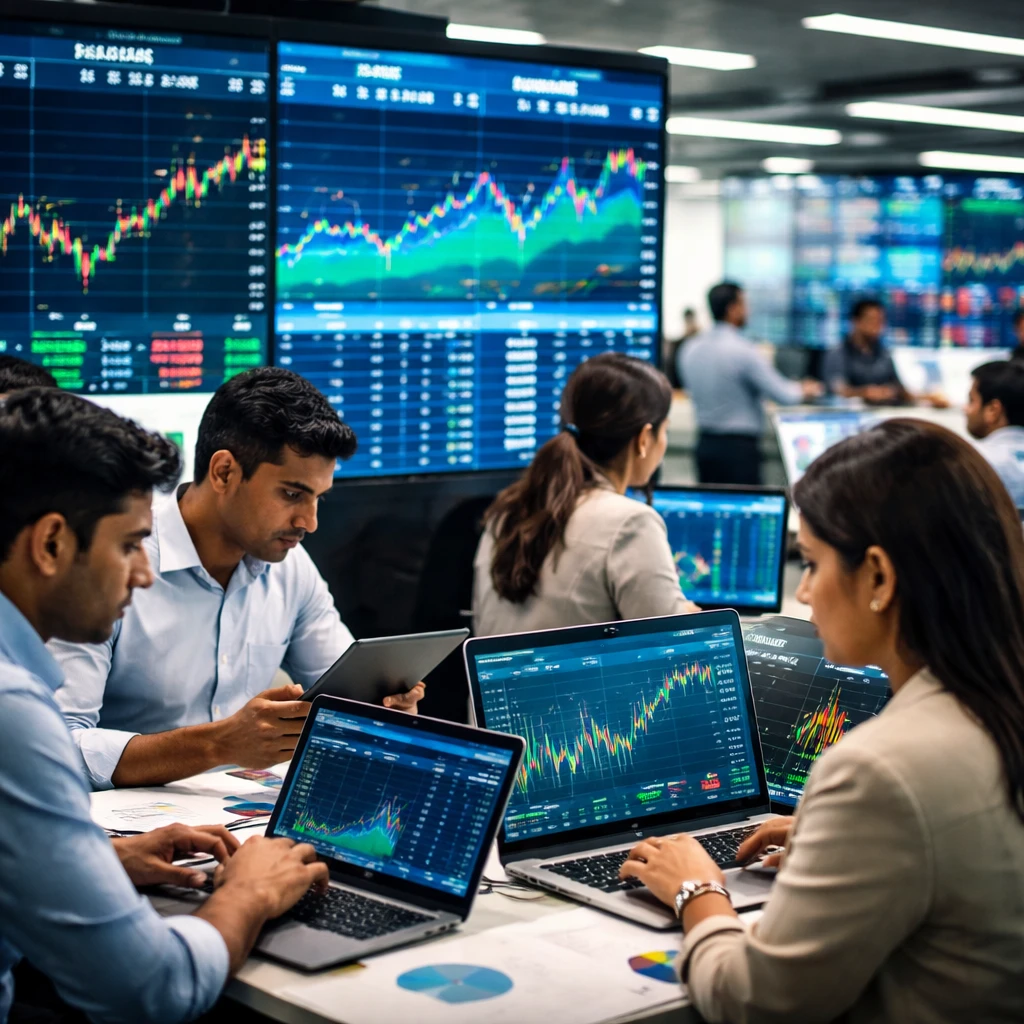Indian Equities Close Mixed; Nifty 50 Inches Up as Tech, IT and Green Energy Lead