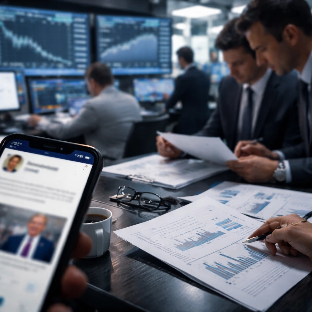 President's Social Post Precedes GDP Print as Growth Slows in Q4