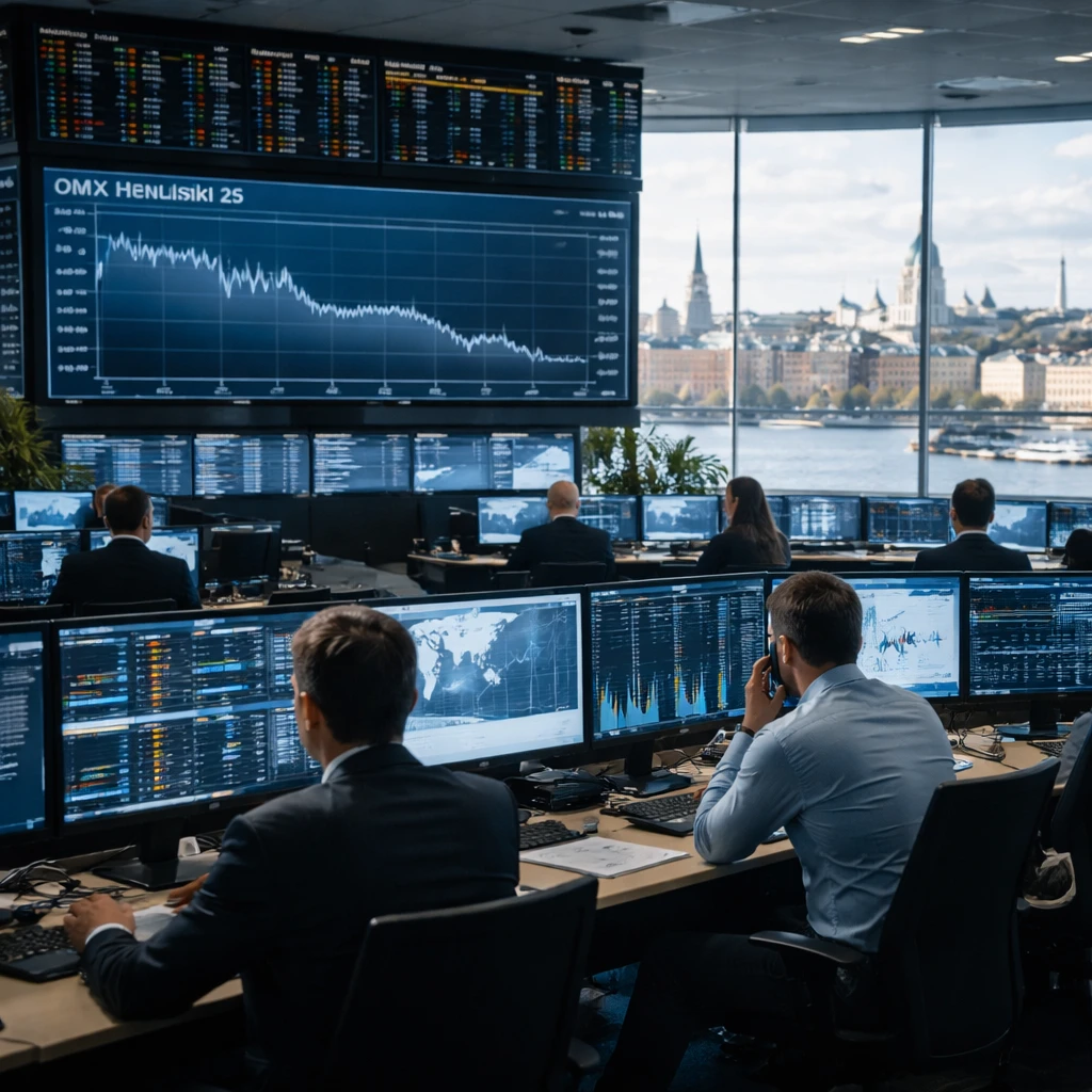 Helsinki Stocks Retreat as Basic Materials, Technology and Industrials Drag Index Lower