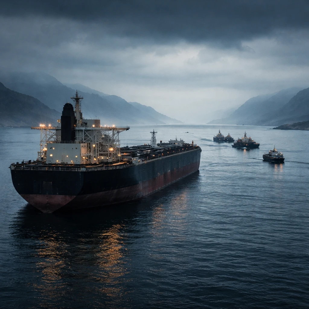 Crude Oil Falls as Diplomatic Progress Signals Potential Reopening of Strait of Hormuz