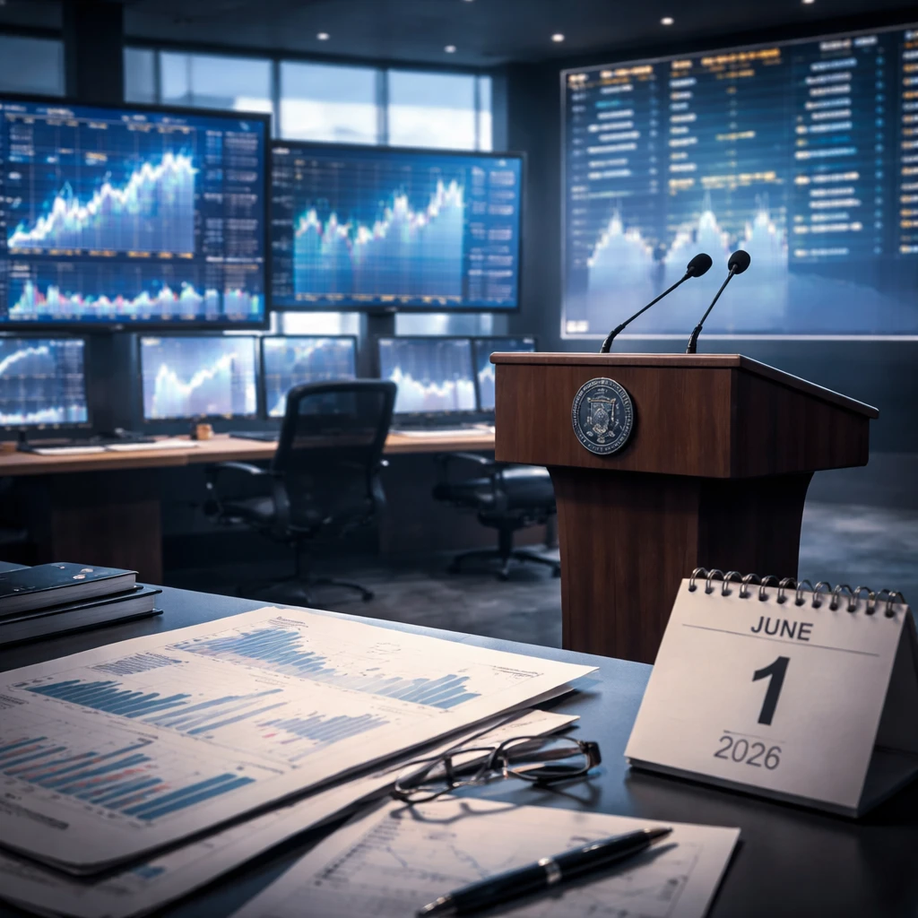Powell Remarks and Manufacturing PMIs Headline a Packed Market Calendar on June 1, 2026