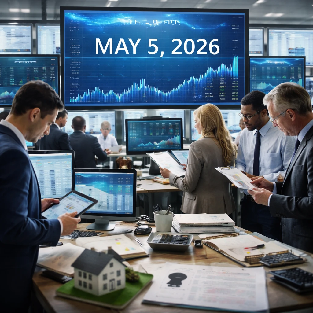A Packed Data Slate for Markets: Building Permits, PMI Surveys and JOLTs Headline May 5 Releases