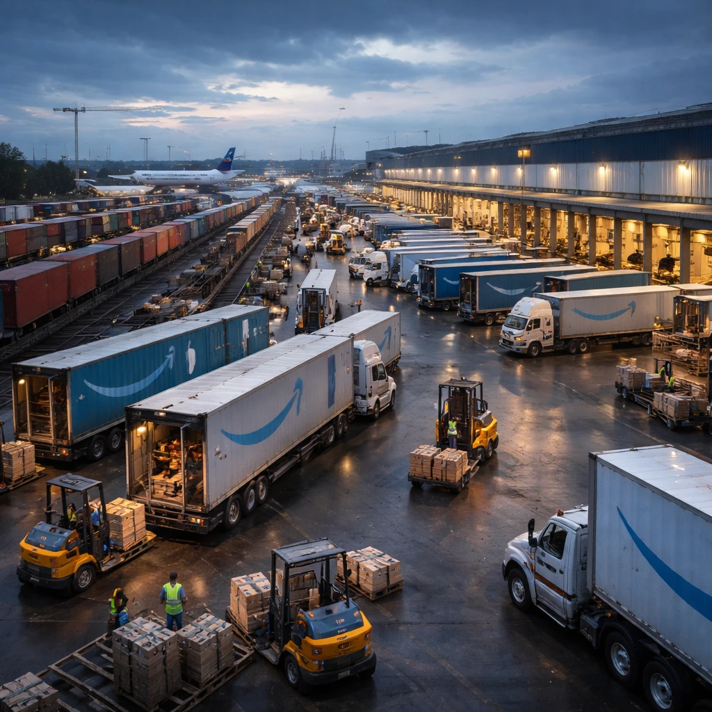 Freight Stocks Retreat After Amazon Opens Its Logistics Network to External Clients