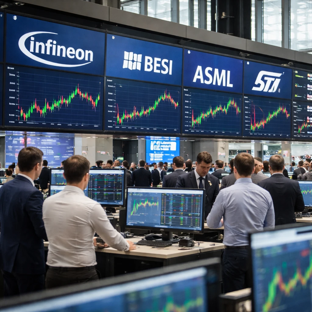 European Chip Stocks Stage Modest Rebound After Broadcom-Led Selloff