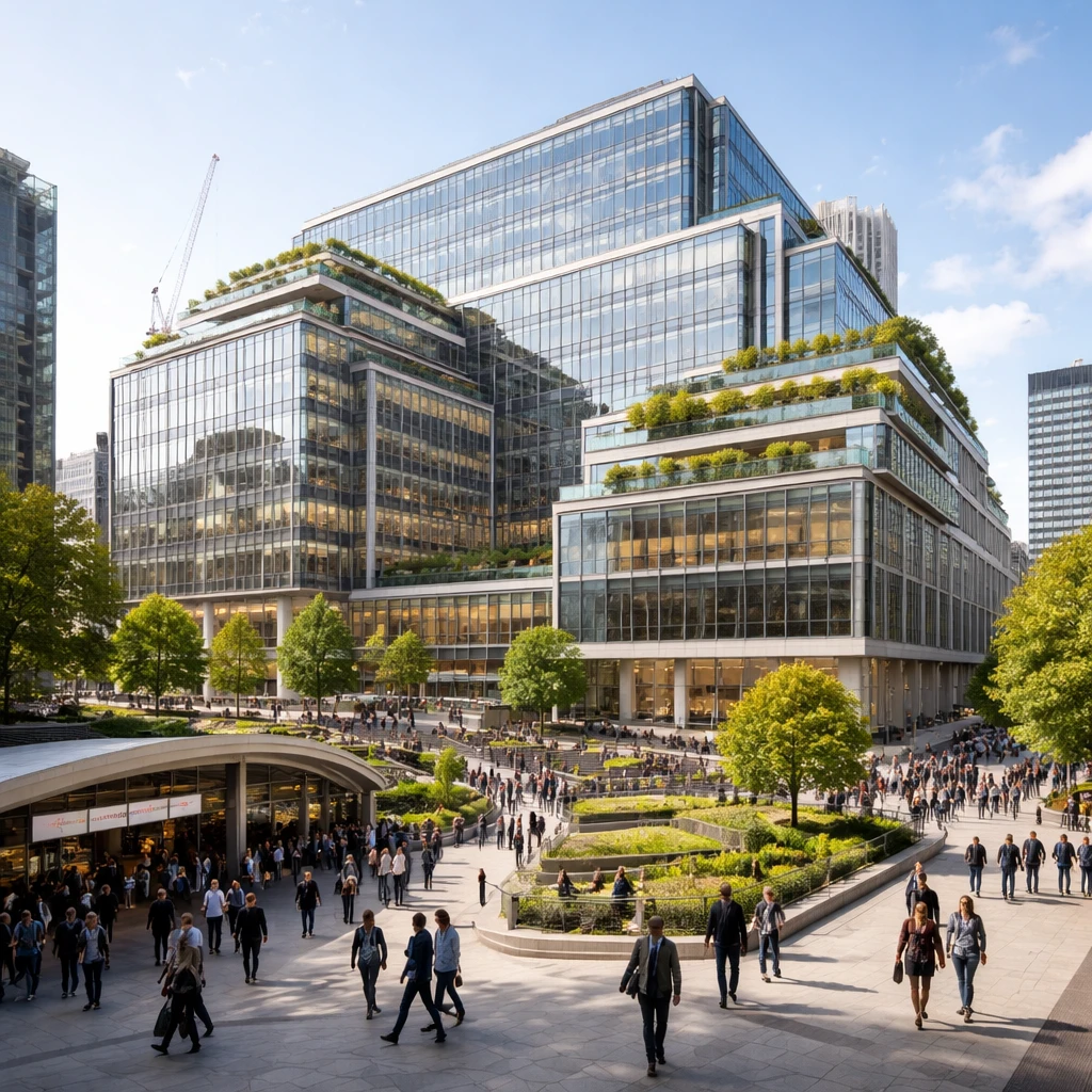 British Land locks in major pre-let at Broadgate, law firm signs long-term lease