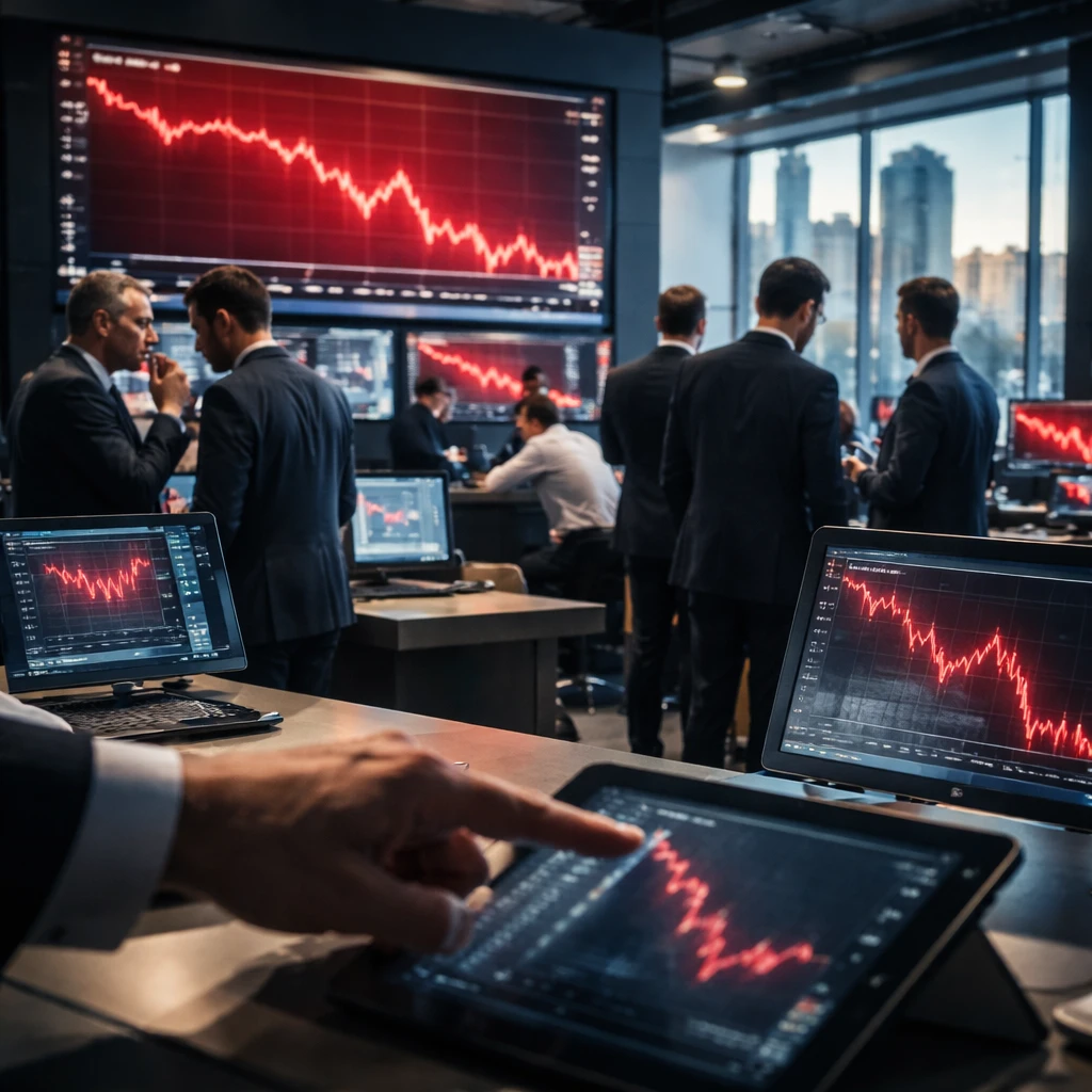 Spanish equities slump as IBEX 35 posts sharp drop, hits one-month low