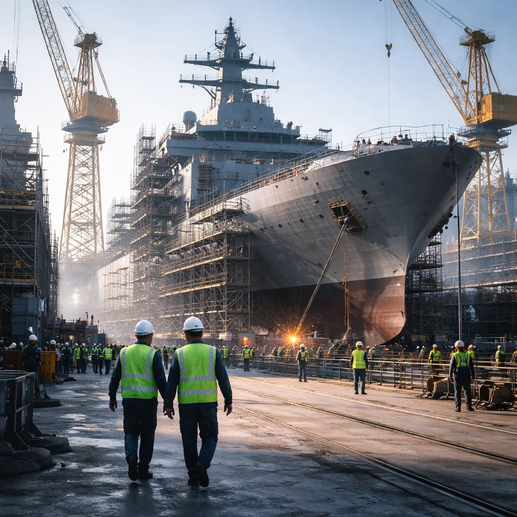 Bernstein Lifts Huntington Ingalls Price Target to $421 as Shipbuilding Growth Outlook Rises