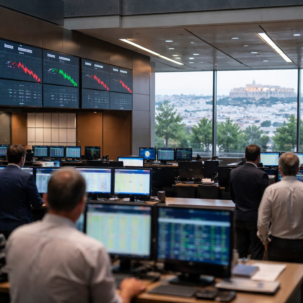Athens market edges lower as small-cap movers offset gains