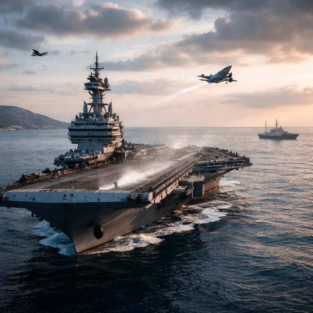 France Sends Carrier to Mediterranean as Middle East Conflict Threatens Trade Routes