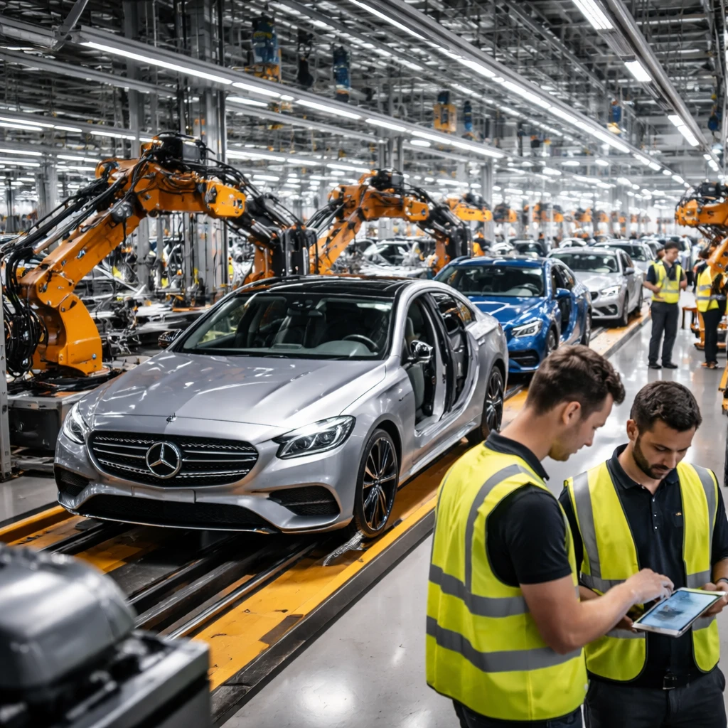 Mercedes Shares Rise After Cost Cuts Stabilise Q2 Profit Amid China Pressure