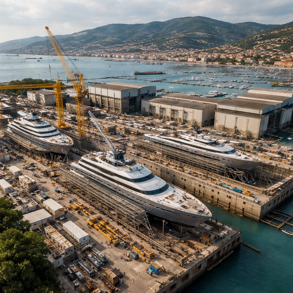 Shares in The Italian Sea Group Climb After Baglietto Linked to La Spezia Yard