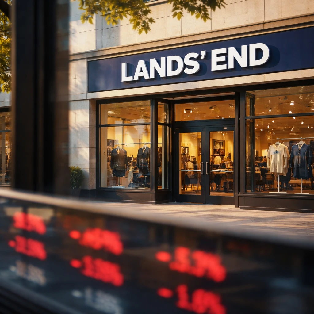 Lands’ End Names New CEO as Shares Slip in Premarket Trading