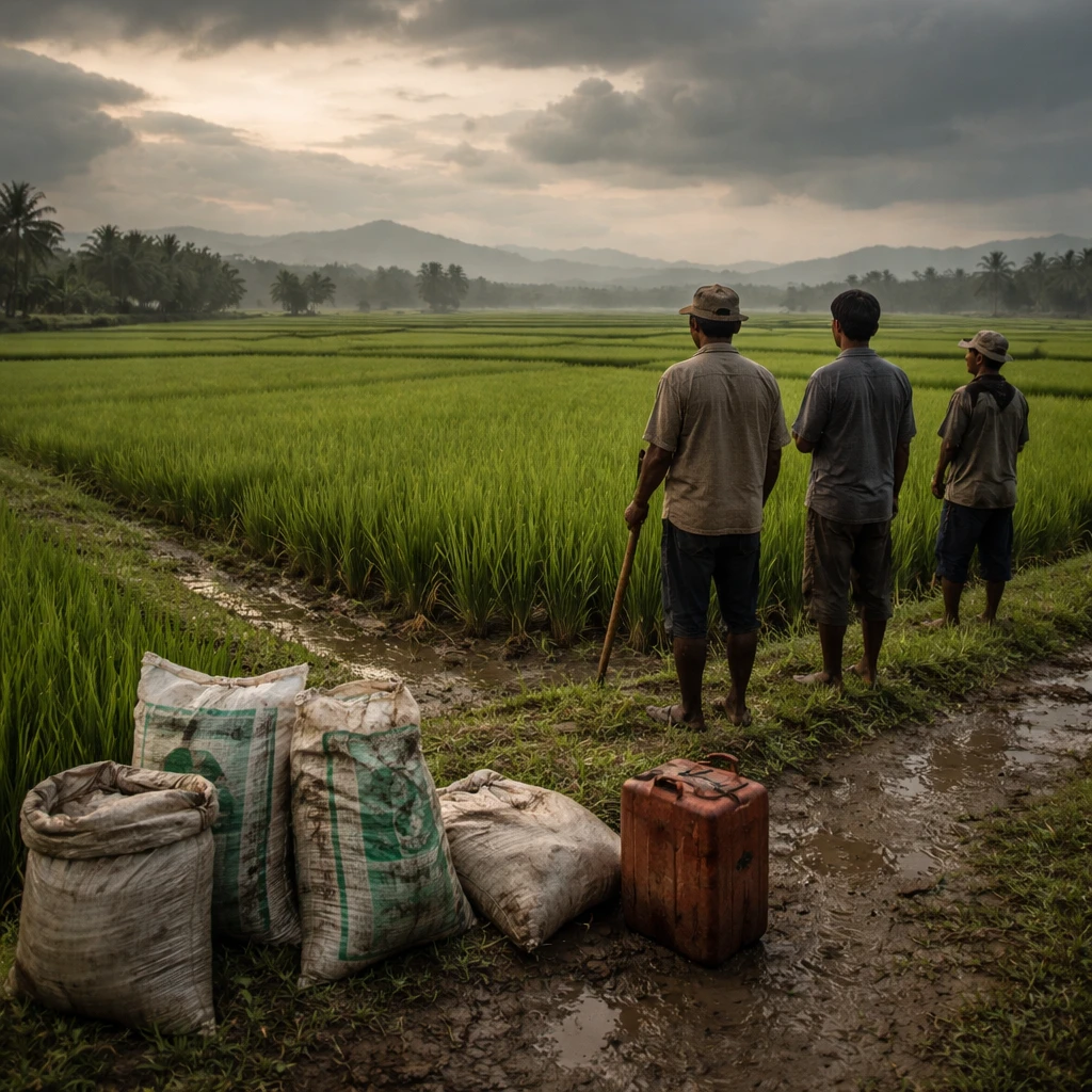 Asian Rice Prices Hit 14-Month Peak as Harvest Prospects Worsen
