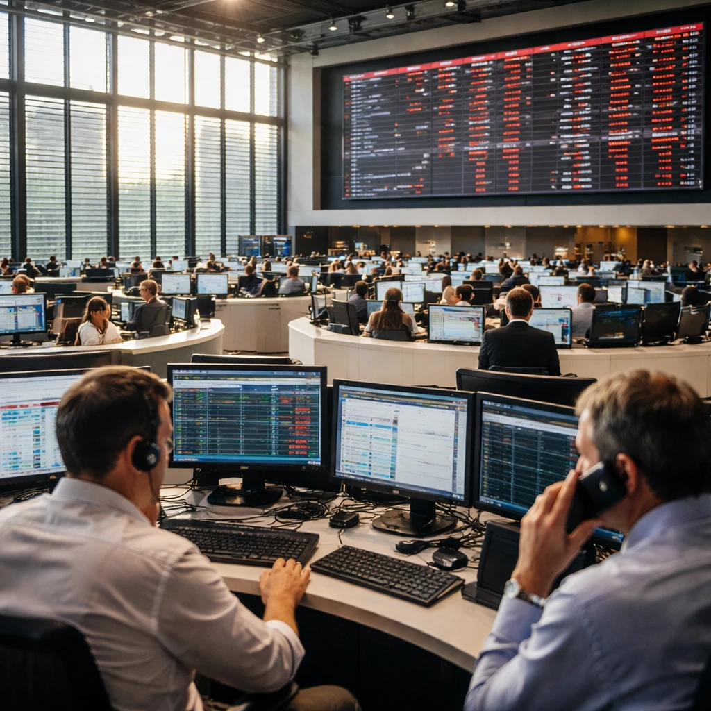 Frankfurt Stocks Retreat; DAX Closes Down 1.03% as Industrials and Construction Weigh