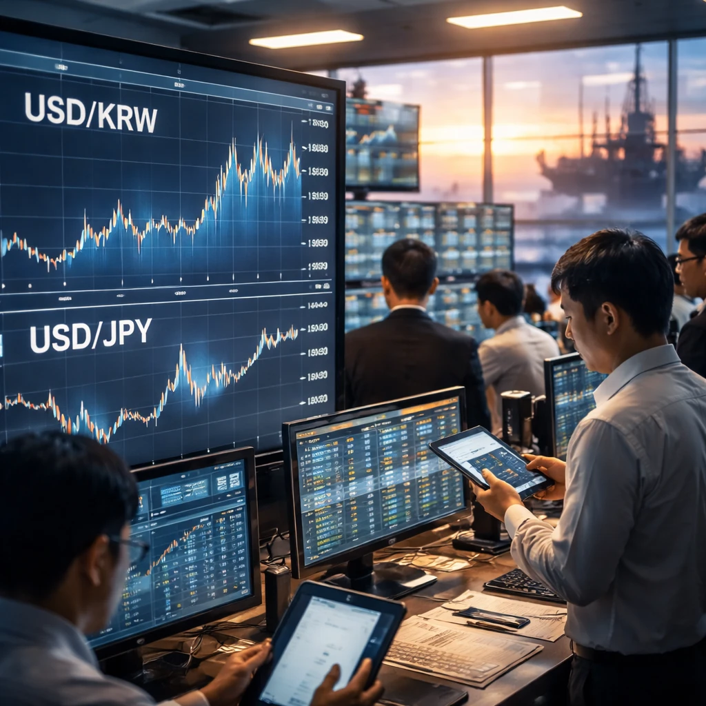 South Korean won Sinks as Dollar Firms; Yen Recedes After Intervention Gains
