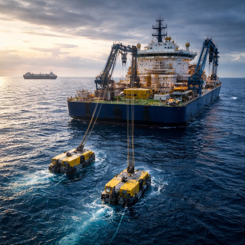 TMC Shares Jump After Commercial Deal With Allseas to Build First Full-Scale Nodule Recovery System