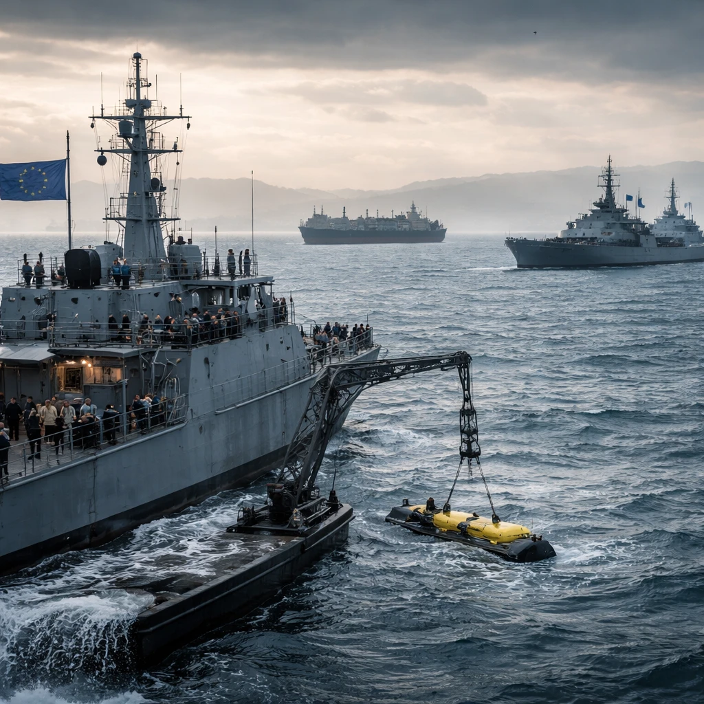 EU Seeks Lead Role for Aspides Mission in Clearing Hormuz Mines When Conditions Permit