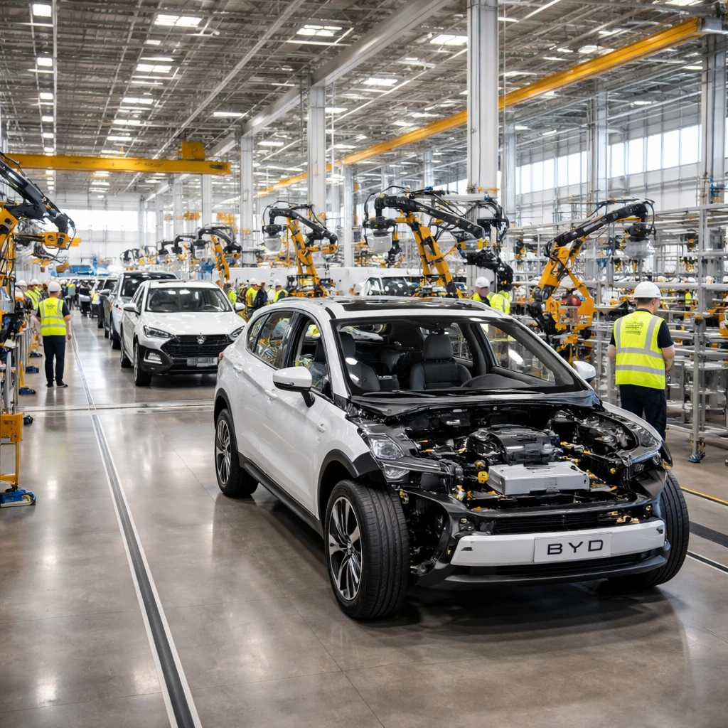 BYD Plans Major European Hiring Drive to Support Local Manufacturing Ambitions
