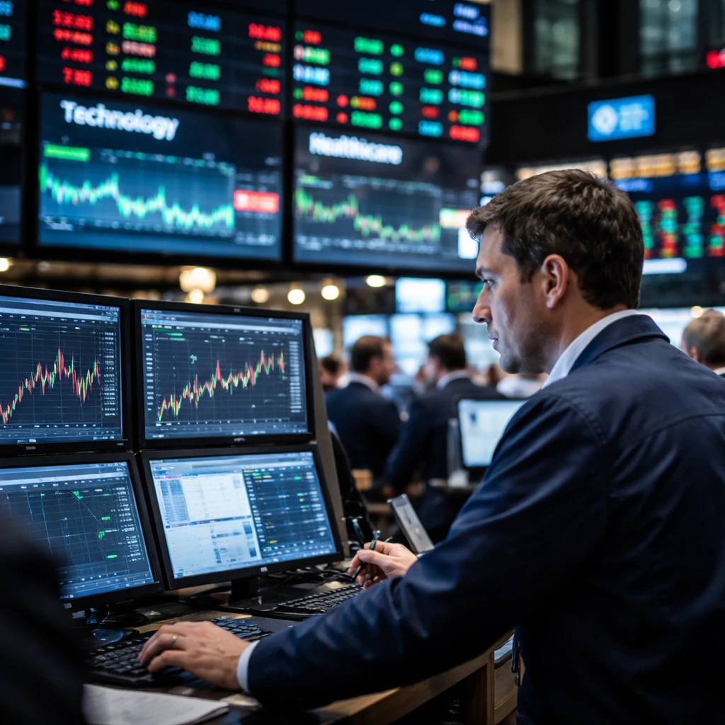 Stocks See Wide Swings; Qualcomm, Arm Lead Mega-Cap Declines While Dycom, Mandalay Rally
