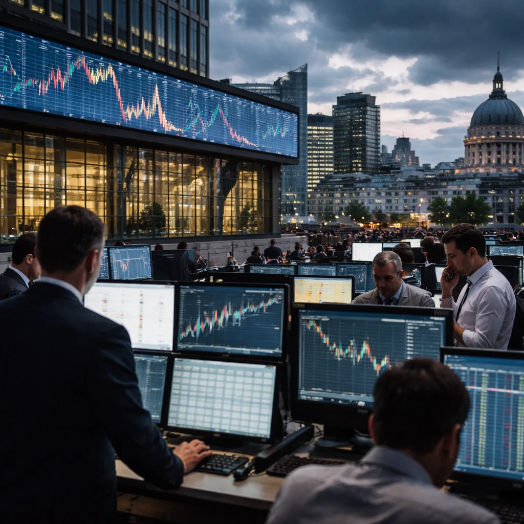 UK Equity Market Edges Downward After Sectoral Slips on Friday Closing
