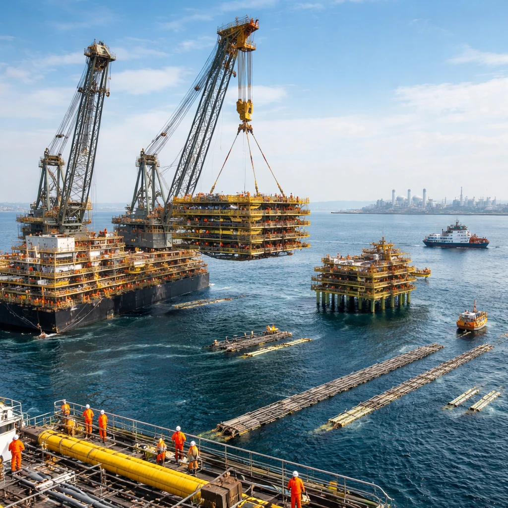 McDermott Says Offshore Work Continued on Qatar's North Field East During Iran Conflict