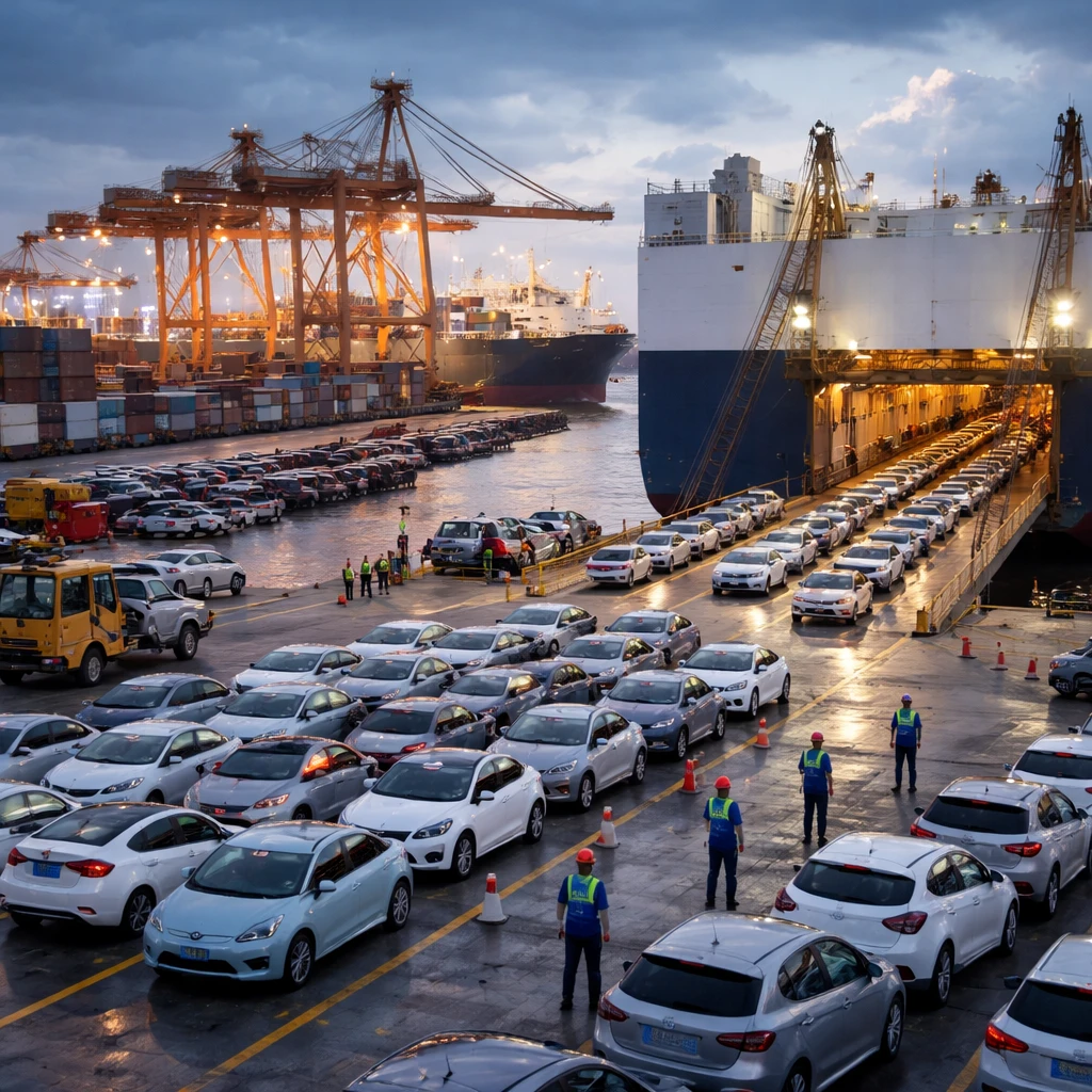 China's Passenger Vehicle Sales Fall Sharply in April as Exports Accelerate