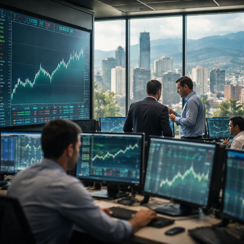 Colombian equities tick higher as COLCAP gains 0.81% on sector-led advances