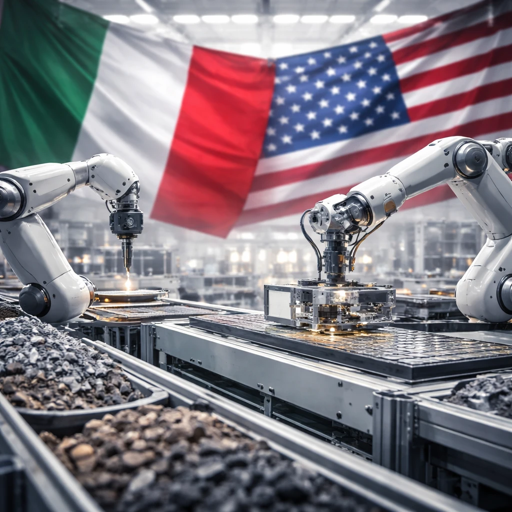 Italy and United States to Finalize AI Supply Chain Partnership