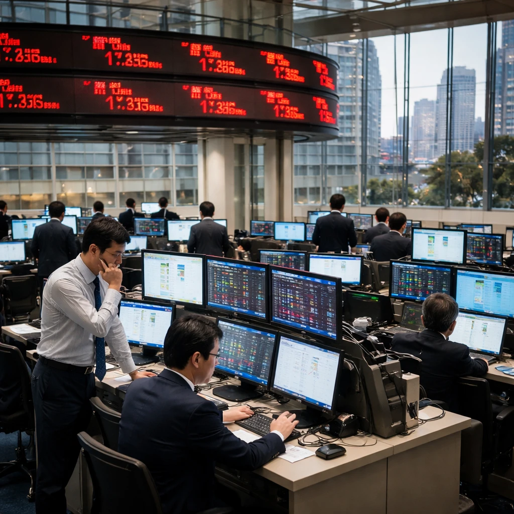 Tokyo stocks finish lower as Nikkei tumbles 1.35% amid sector weakness