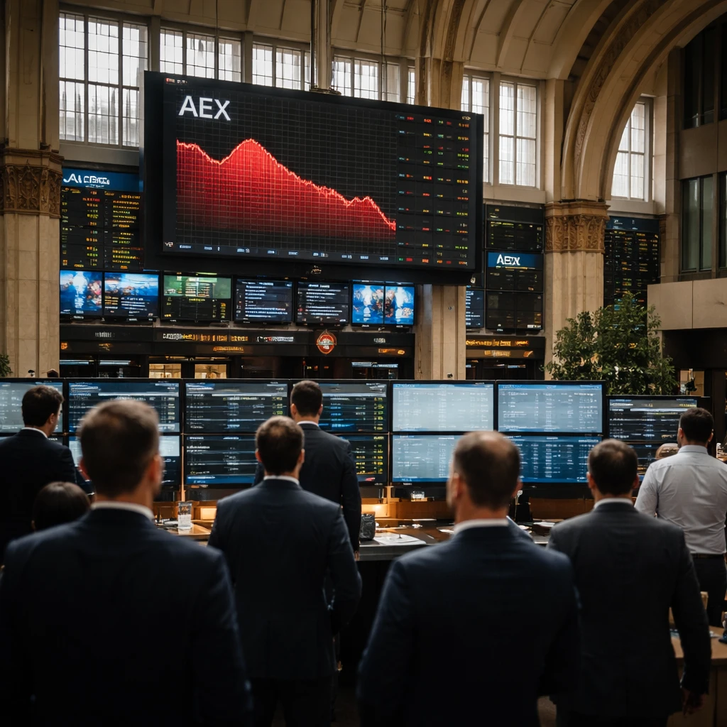 Amsterdam market edges lower as industrials, consumer goods and tech lag