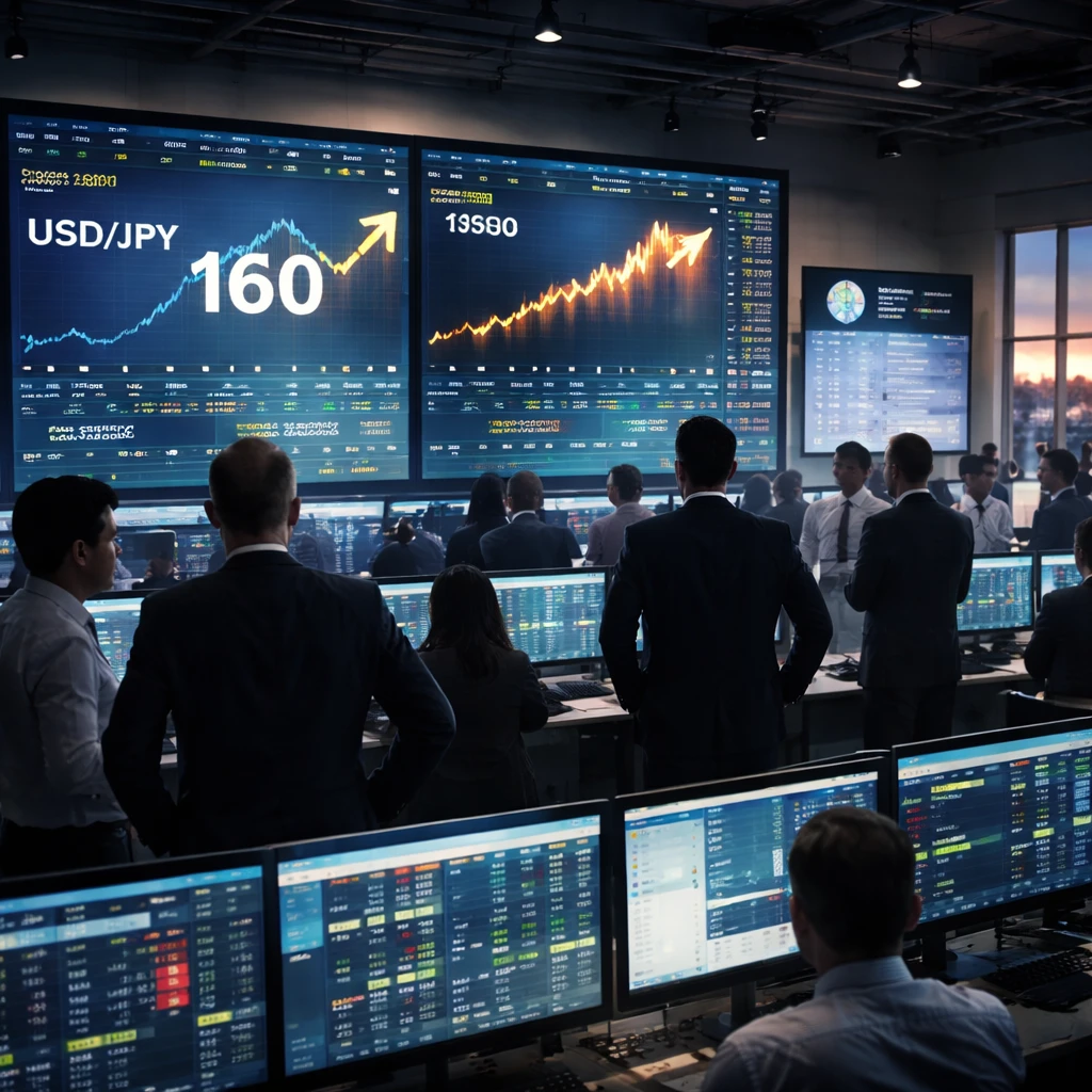 Asian FX Sees Mixed Moves as Yen Lingers Near 160 and Oil Spike Stokes Risk Aversion