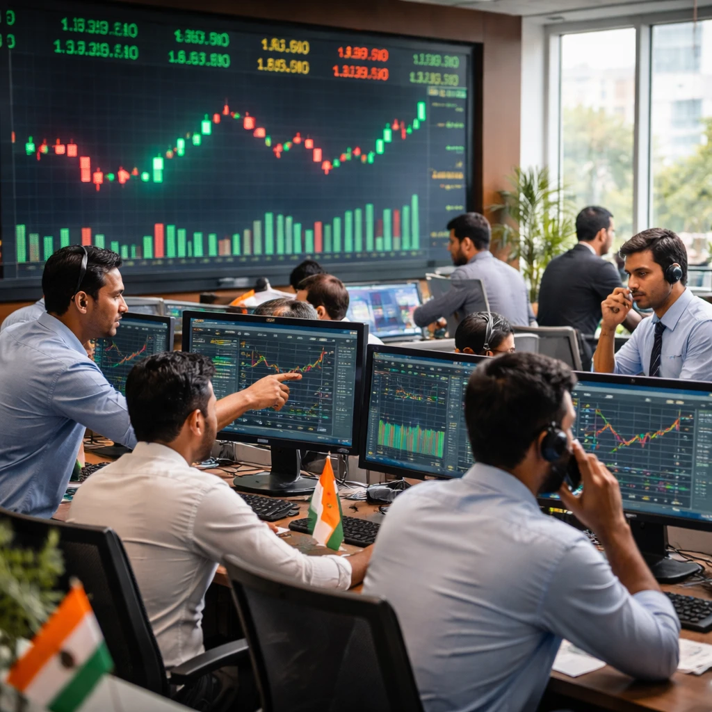 Indian Equities Close Higher; Nifty Hits One-Month Peak on Sector Gains