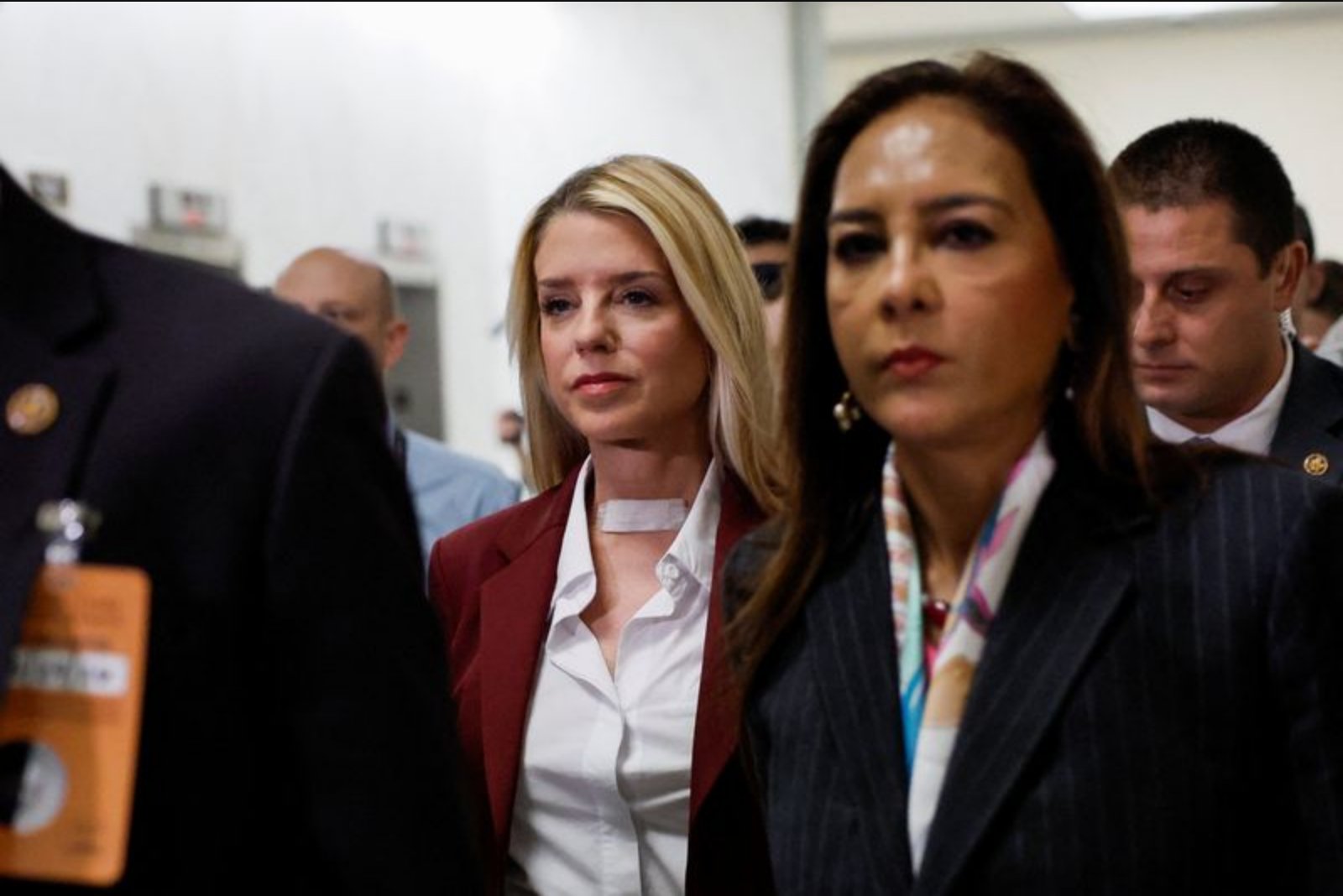 Former U.S. Attorney General Pam Bondi Questioned Behind Closed Doors Over Epstein Records