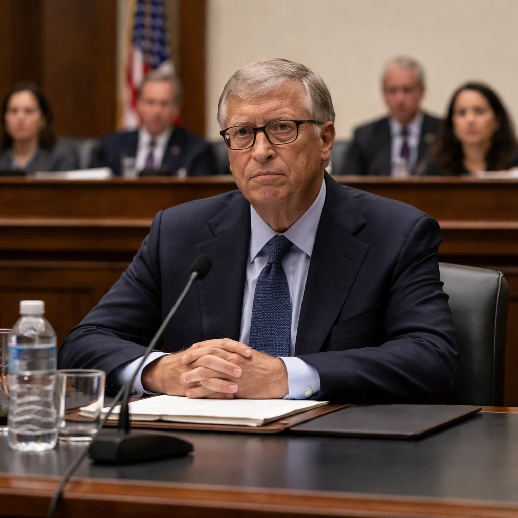 Gates Testifies Behind Closed Doors on Ties to Jeffrey Epstein