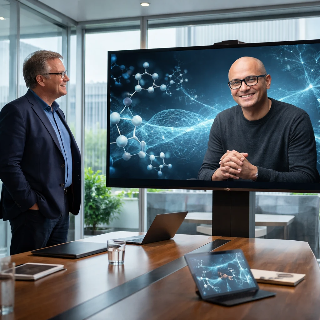 Reid Hoffman to Depart Microsoft Board to Lead AI Drug-Discovery Startup Manas