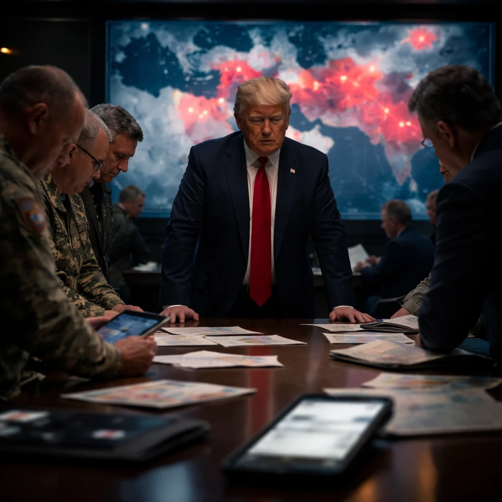 Trump Says Iran 'Will Be Hit Very Hard' and Signals Broader Targeting Options