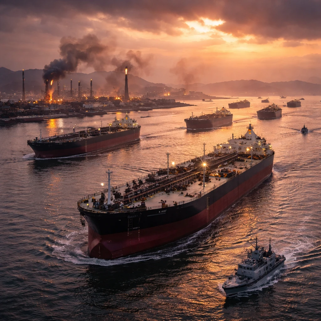 UBS Raises Near-Term Brent Forecasts as Middle East Strikes Disrupt Flows