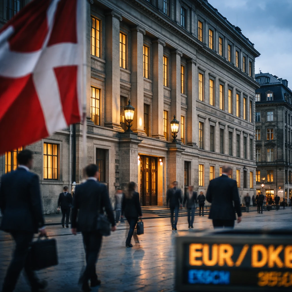 Nationalbanken Poised to Raise Current Account Rate to 1.85% to Support Krone