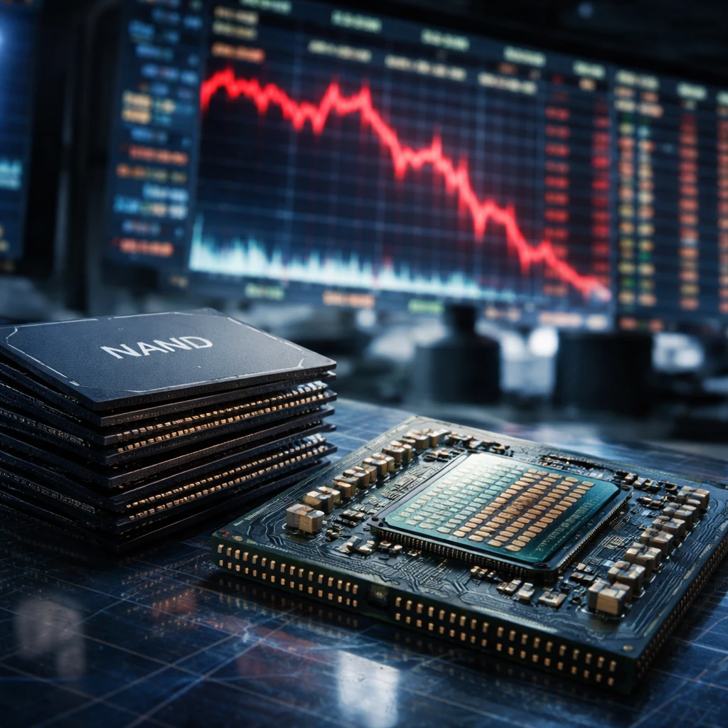 Micron Holds Ground as NAND-Focused Names Slide on Mixed Guidance