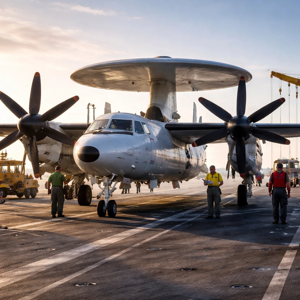 Northrop Grumman passes critical design review for E-2D Block II upgrade