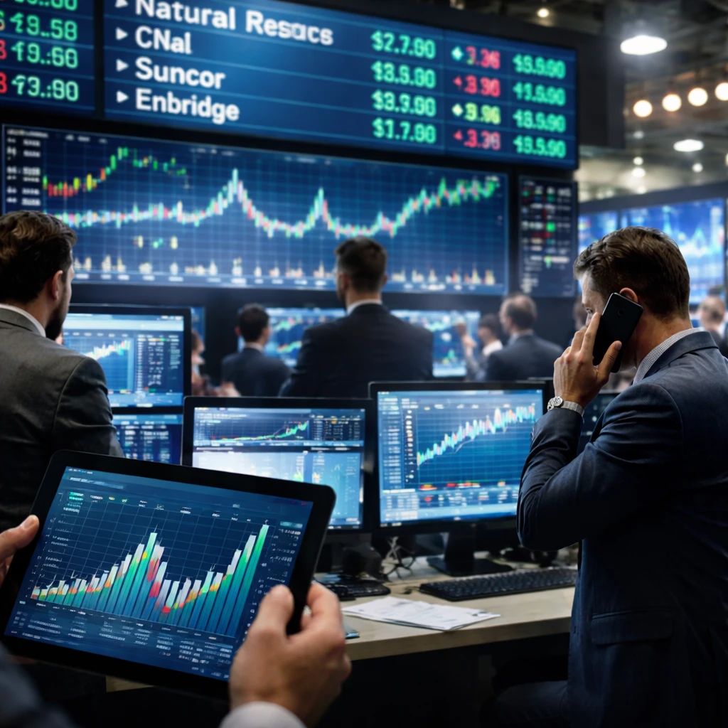 Canadian Natural Commands TSX Volume as Energy Names Draw Heavy Flows