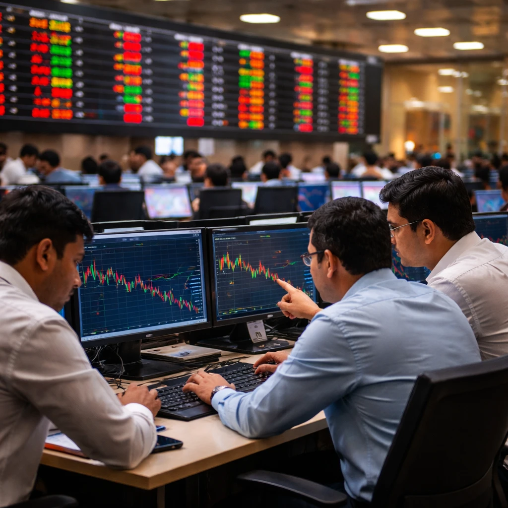 Indian equities slip as metals, tech and FMCG drag Nifty to one-month low