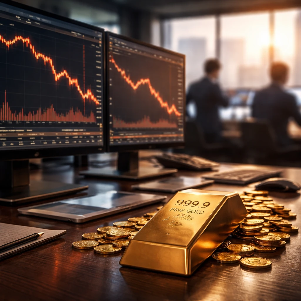 Gold Miners Slide as Bullion Loses Ground amid Inflation Worries