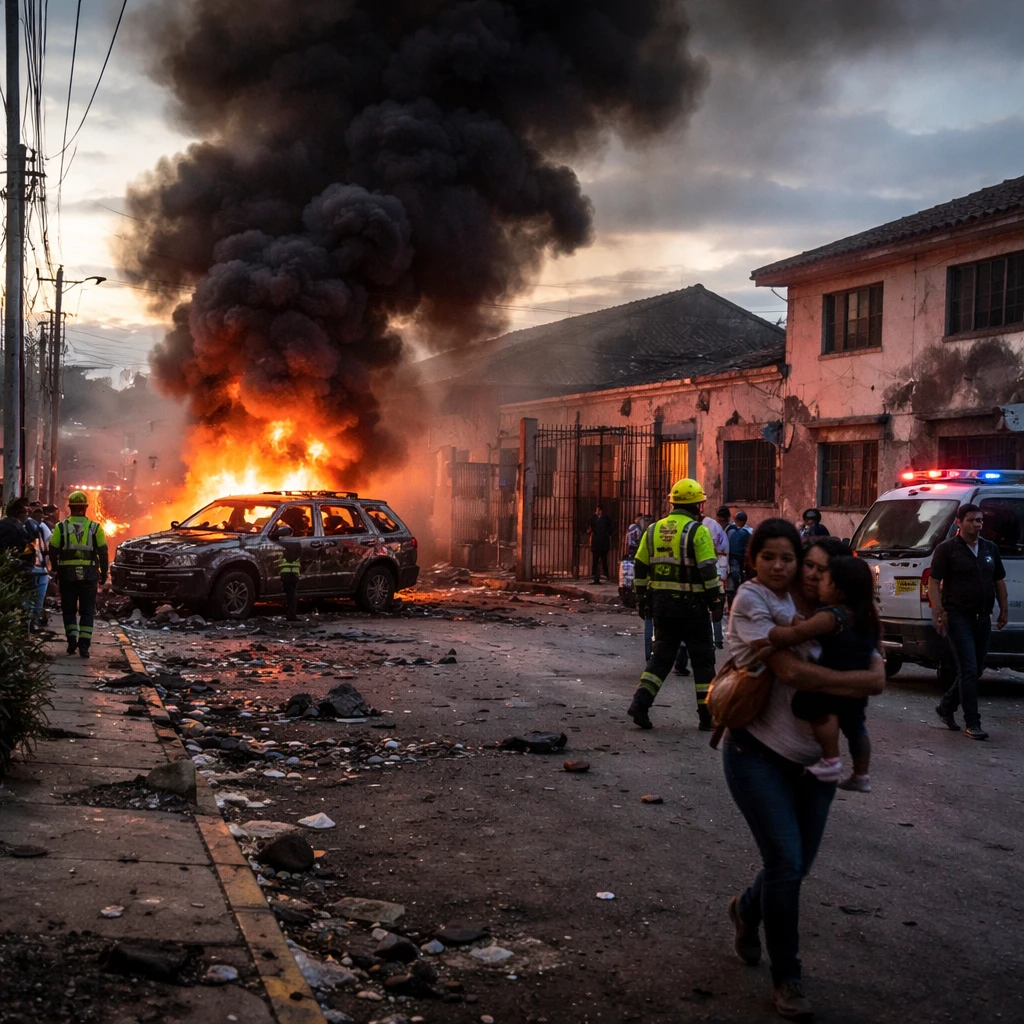 Wave of Bomb Attacks Signals Escalation in Cartel Tactics Across Mexico