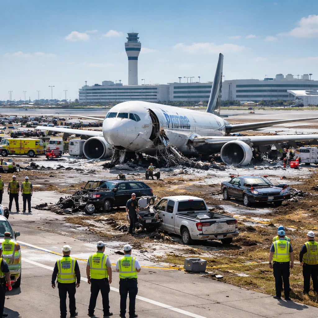 Flight Data Shows Pilots Tried to Abort Landing After Touchdown in Fatal Amazon Cargo Crash